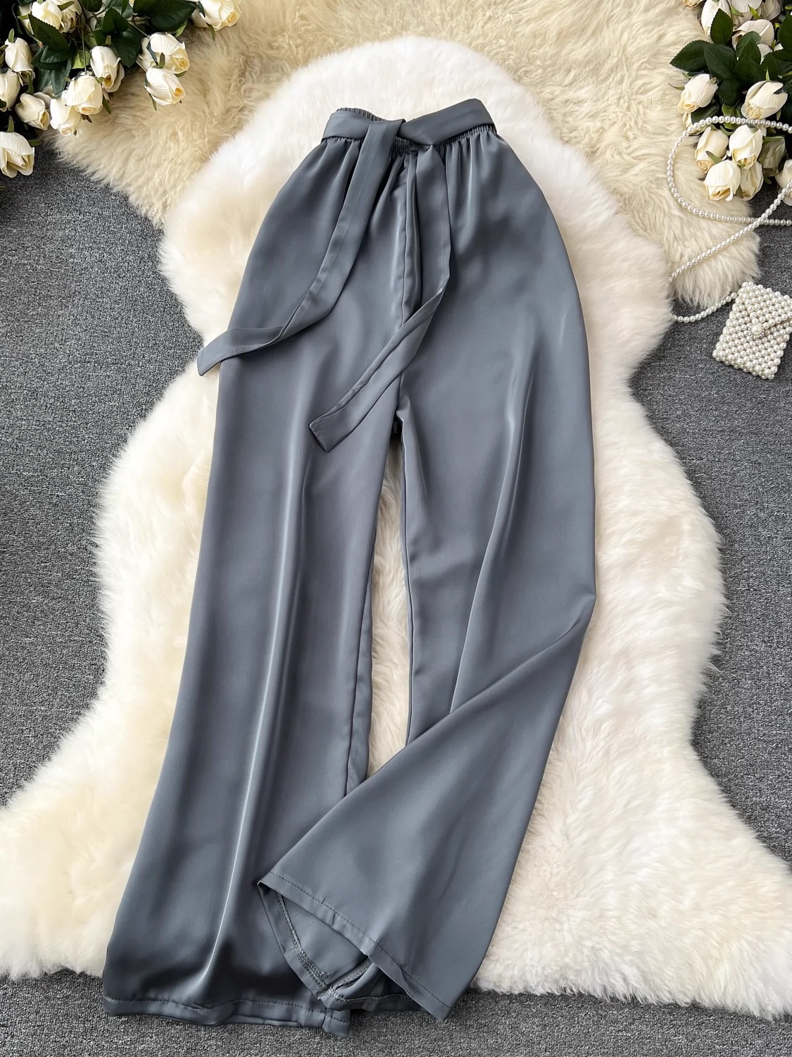 High quality silk pants images